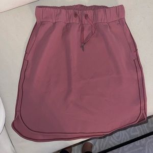 Lululemon On The Fly Skirt Misty Merlot